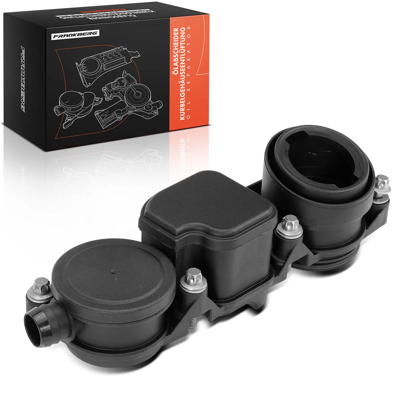 Separatore Olio Frankberg 1x per Ventilazione Carter Motore Mercedes-Benz W203 C209 W211 S211 CL203 W220 6460101462 A6460101462