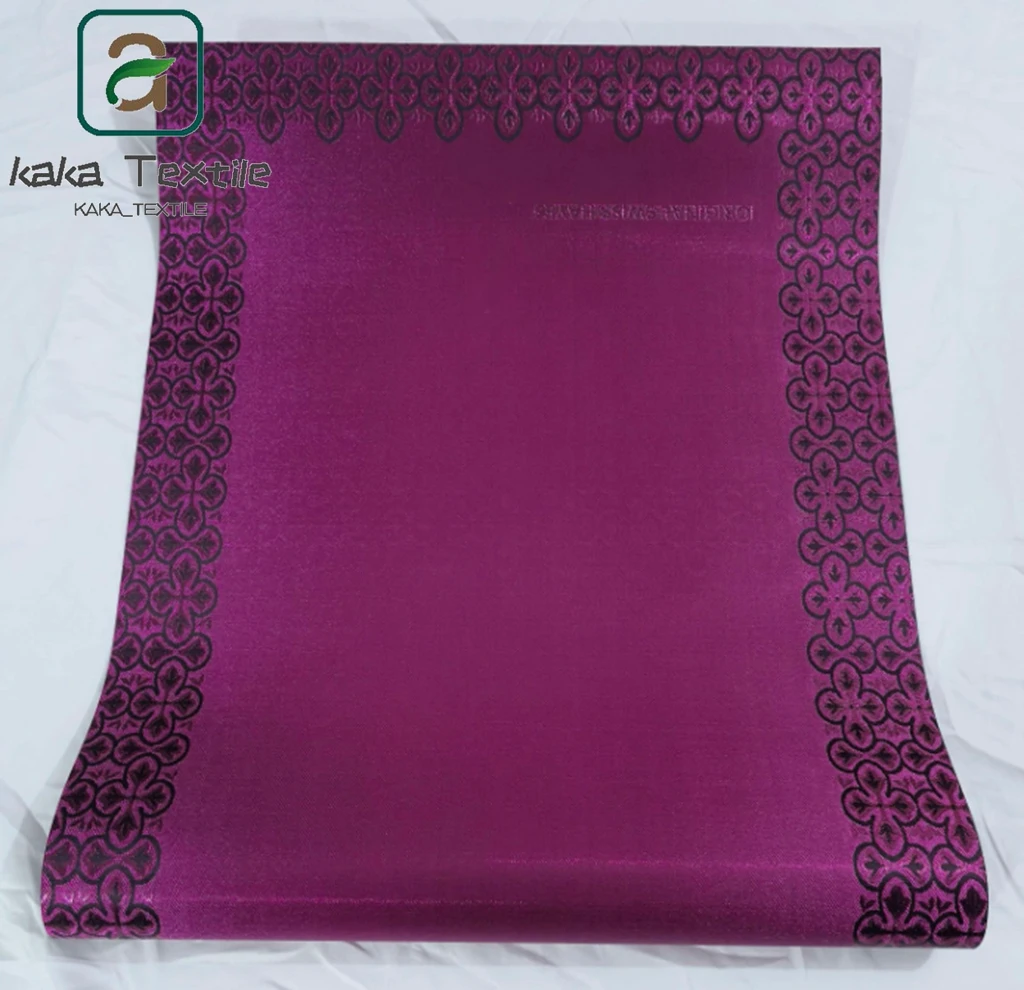 African Wedding Gele Ipele Swiss Grand Hayes Headtie Nigerian Turban Headscarf for Bride Luxury Pink Sego Wrapper 2.5yards*0.8*2