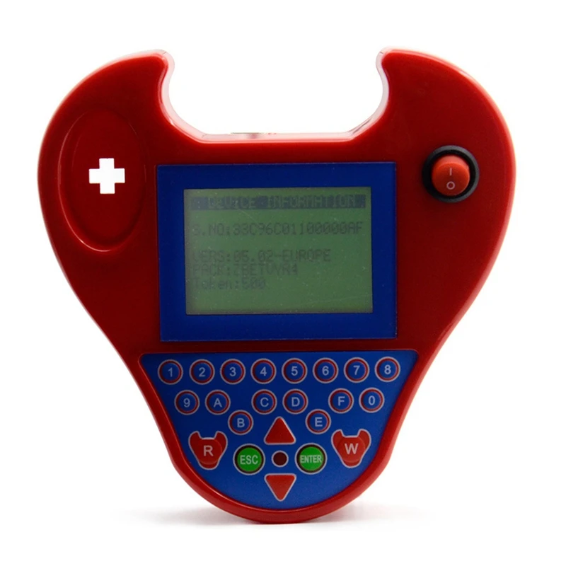 

V508 Super Mini ZedBull Smart Zed-Bull Key Transponder Programmer Mini ZED BULL Key Programmer Red US Plug