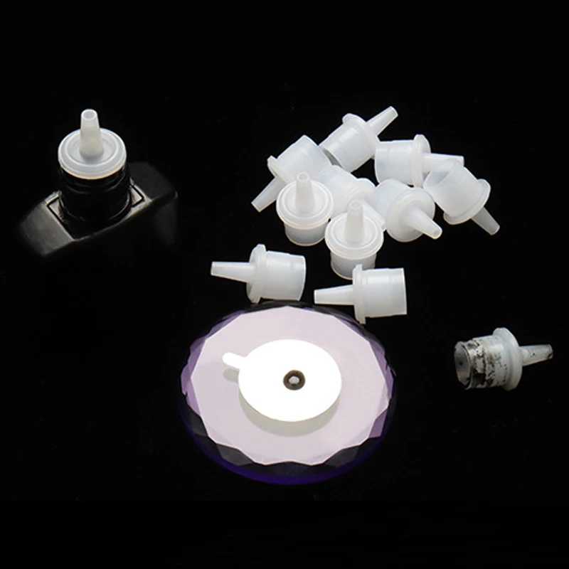 10-100Pcs Eyelash Glue Bottle Plugs Universal Eyelashes Glue Replacement Bottle Mouth Head Special Plug Bottles Accessories