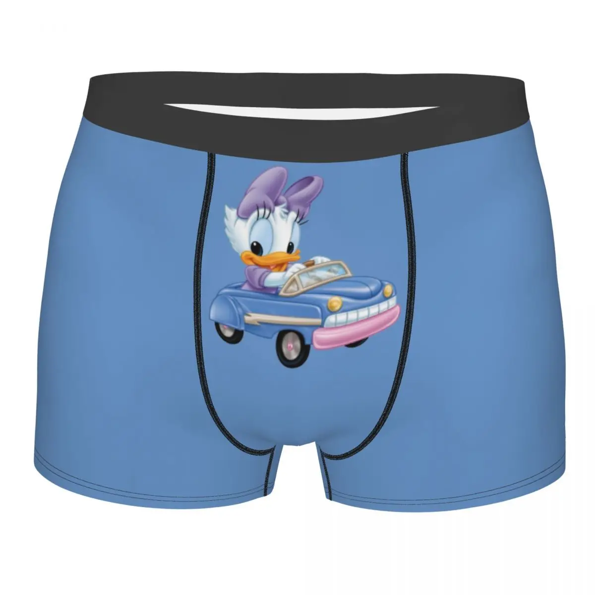 

Custom Donald Duck Daisy Duck Underwear Men Breathable Boxer Briefs Shorts Panties Soft Underpants For Homme