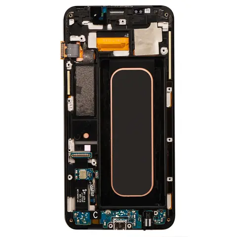 S6 Edge LCD Screen For Samsung Galaxy S6 Edge G925 G925F SM-G925F LCD With Frame Display Touch Digitizer Assembly Repair Parts