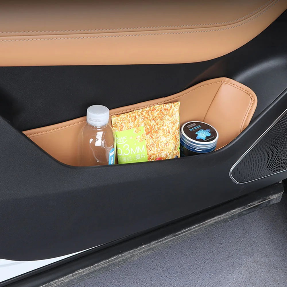 

Для 2023-2025 Geely Starray Boyue L Atlas FX11, дверной отсек для хранения, принадлежности для интерьера, кожаный ящик для хранения пассажиров, коврик