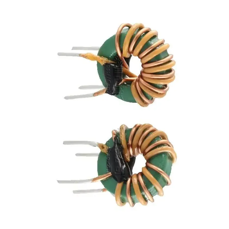 50PCS/ T9*5*3 double-layer insulated wire and 0.6 wire wound 100UH 4A high voltage common mode inductance magnetic ring filter