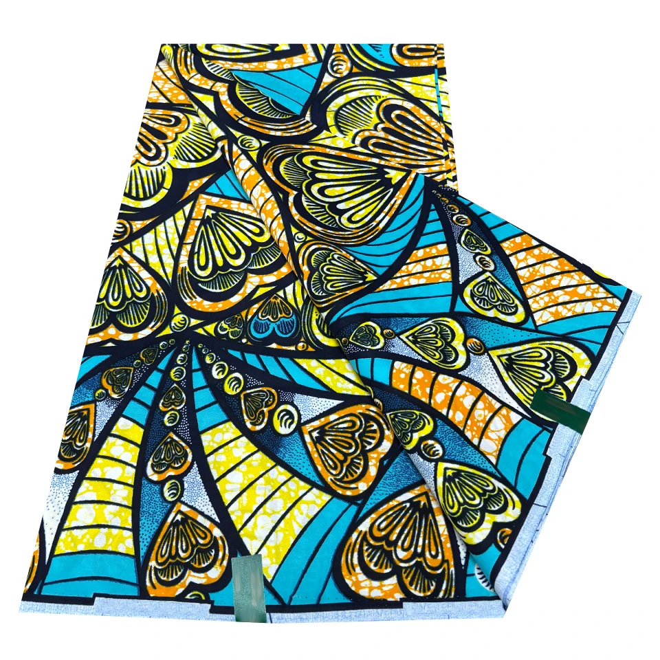 Super Holland 100% algodón peinado Ankara estampado tela teñida tejido sarga diseño Golden Grand Wax telas de camisa africana
