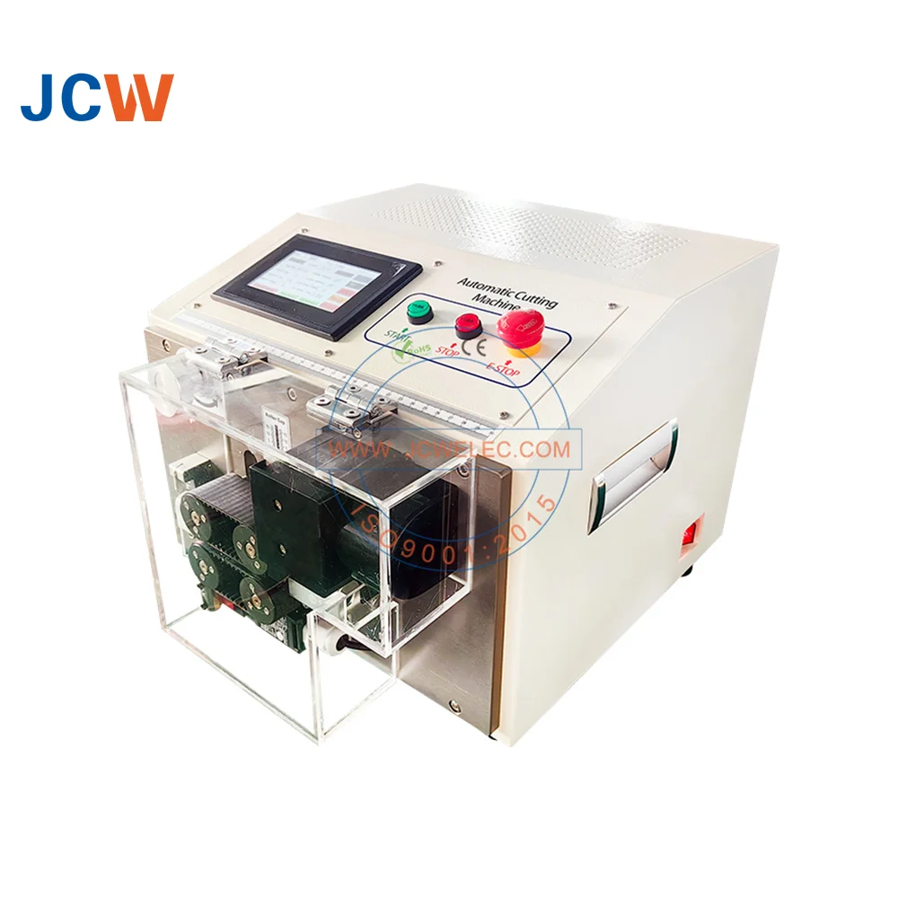 

JCW-C04 Multi-purpose Automatic Cable PVC Pipe, Corrugated Pipe, Wire Material and Other Pipe and Wire Bundle Cutting Machine