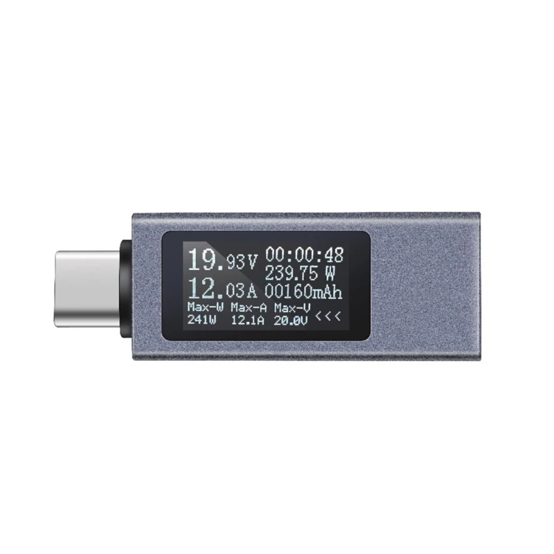 USB Tester Current Tester USB Checker USB C Voltmeter Ammeter Portable