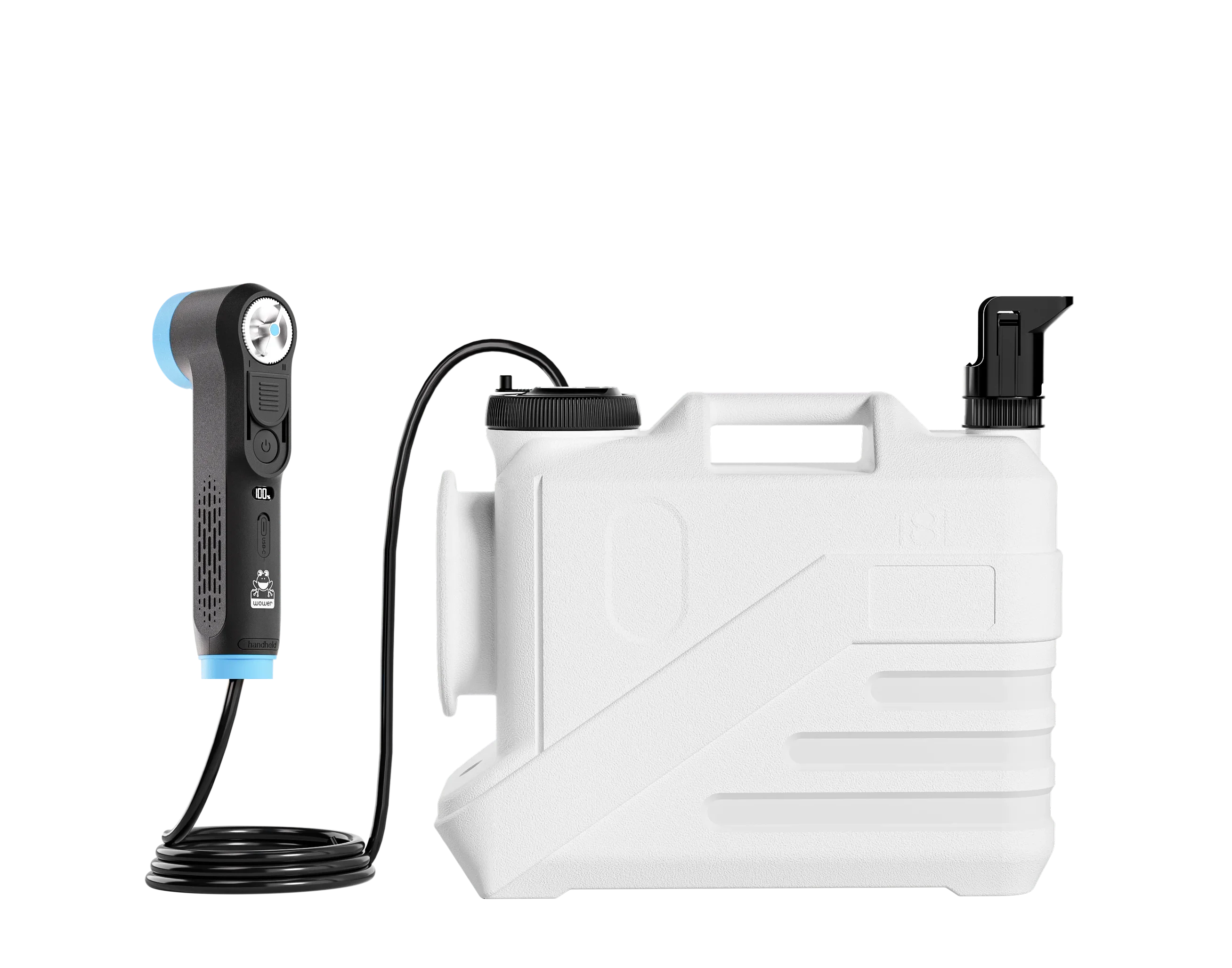 18L Portable Bidet Electric Rechargeable Handheld Bidet Toilet Shataf for Personal Cleaning Care Travel Camping Shower Sprayer