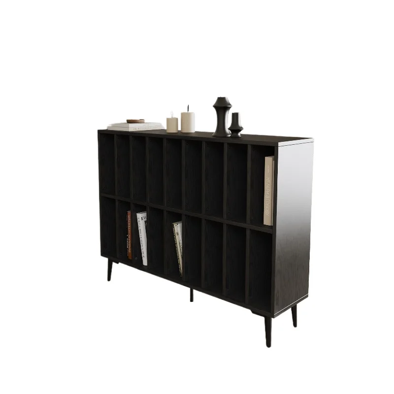 French retro bookshelf simple Bauhaus bookcase