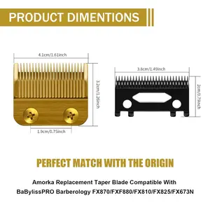 Professionelle Clippers für Babyliss, FX802G, FX870, FXF880, FX810, FX825, FX673N, Professionelle Bads 6 Hauptverkäufe babyliss lo pro fx - №3