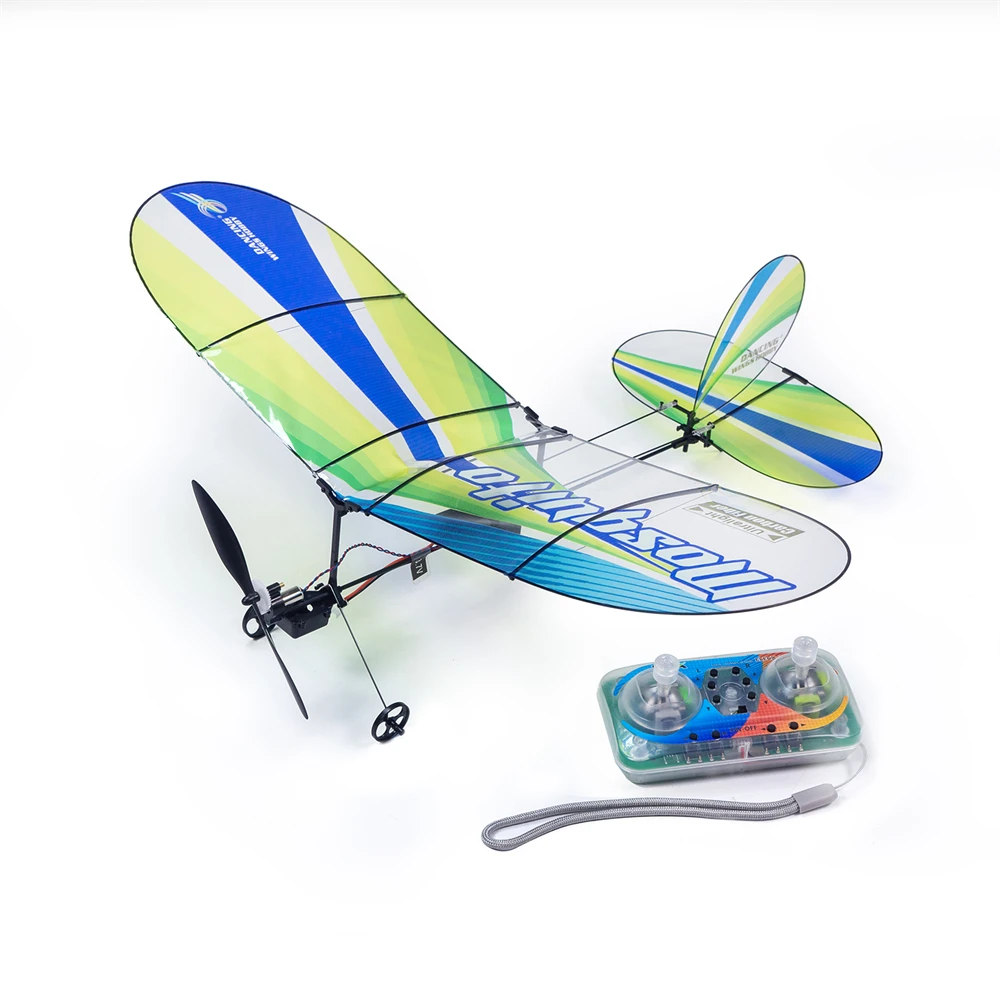 Alas de baile Hobby E43 Mosquito 360mm envergadura folleto lento interior Mini RC avión PNP con DSMX/2 RX y TX Combo