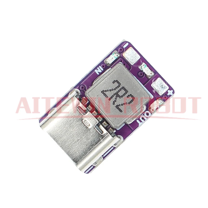 Power Mini 5V lithium battery charging discharging module 3.7V 4.2V18650 lithium battery boost power module Type-C