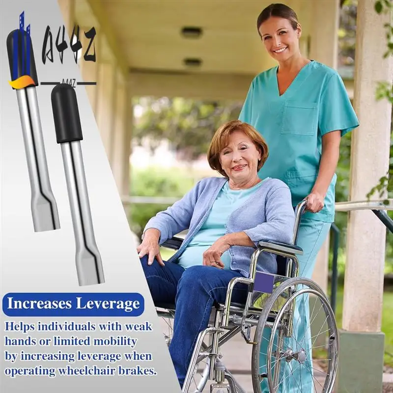 

A44Z-Wheelchair Brake Assist Device Brake Extension Rod Wheelchair Accessories