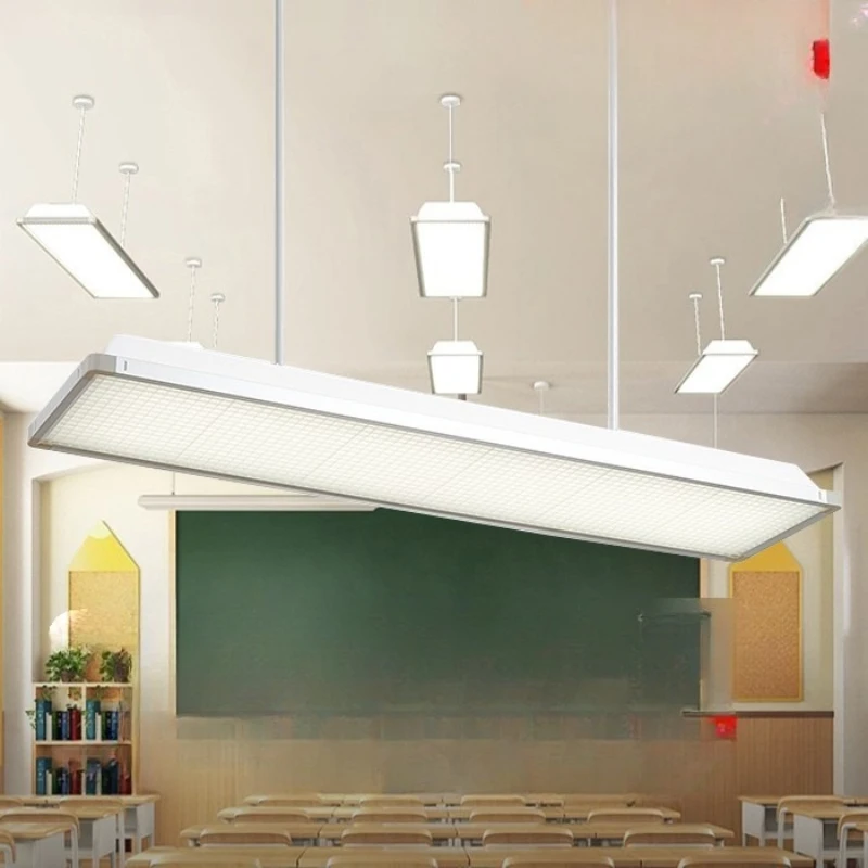 LED classroom light no stroboscopic anti-glare eye protection light school education no blue light 36W
