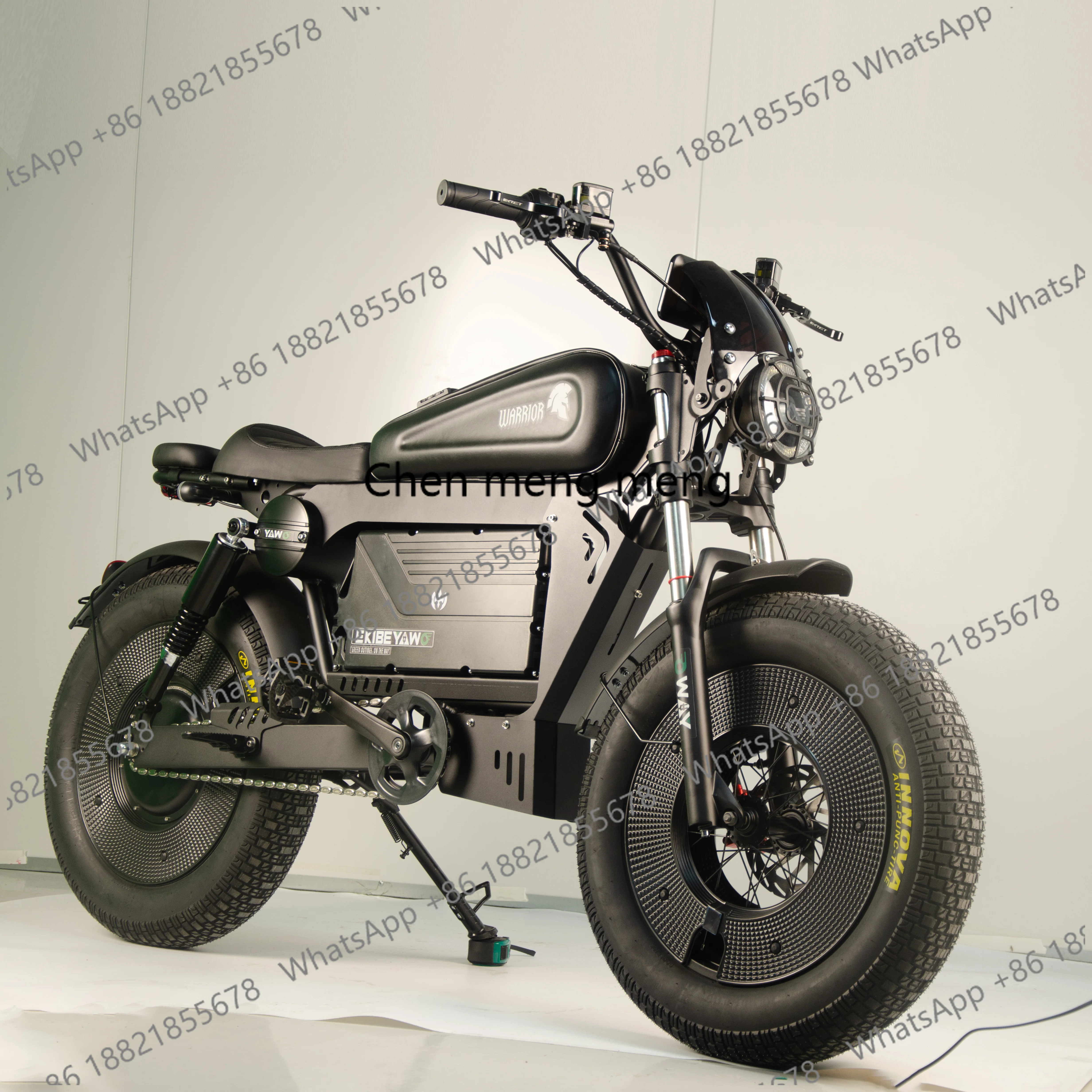 New Suspension 60V 45Ah 60ah High Speed Long Range Commuting Fatbike Electric Aluminum Frame