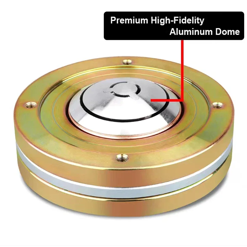 New 44mm Composite Film Super Tweeter 1inch Throat Horn Speaker for Array Speaker Professional Audio High Power Driver 150W 8ohm