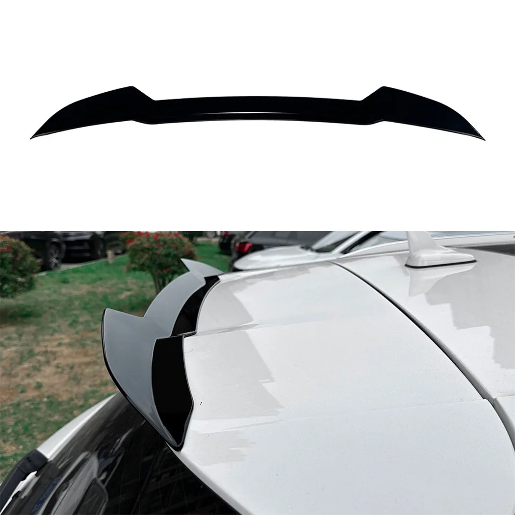 

Car Rear Trunk Lip Spoiler Trim Wing Accessories For Audi Q5 FY Sline 2016-2024