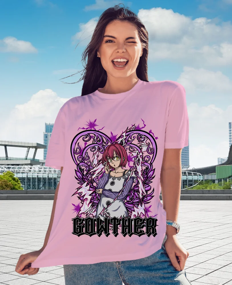 Gowther Seven Deadly Sins T-shirt Seven Deadl Shirt Meliodas Ban Kawaii Shirt