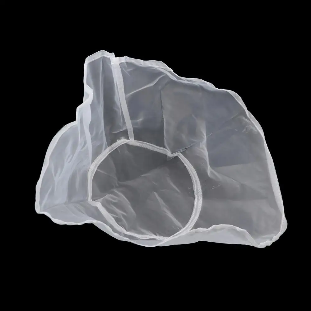 Saco de filtro de leite de soja de malha de alta densidade reutilizável tigela de gaze forma filtro de leite de soja náilon fermentação de café filtro de vinho
