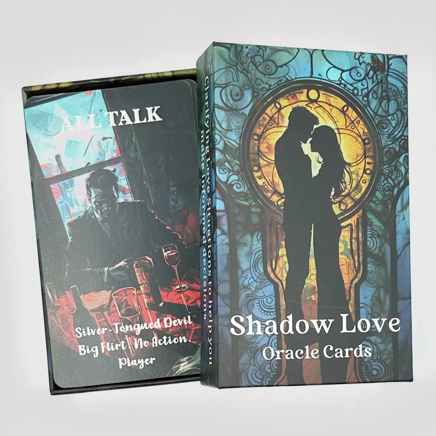 Shadow Love And Romance  Oracle Cards 56 Cards 12X7 CM No Manual