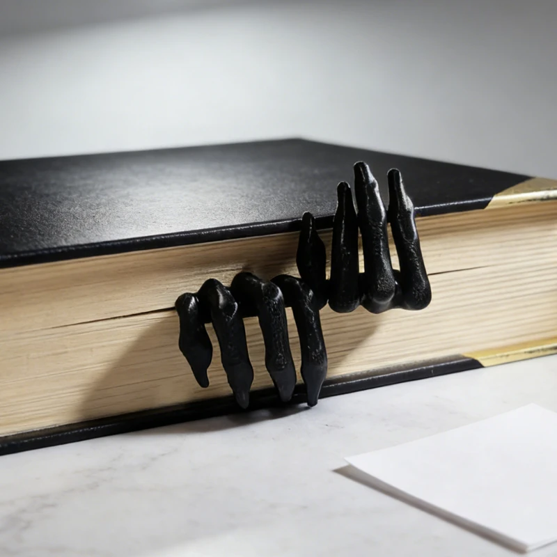Creative bookmarks, bizarre and personalized page marks, printed bookmarks, eerie atmosphere design, durable materials