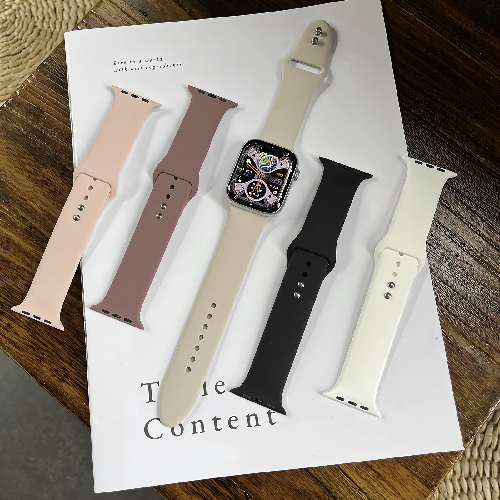 5-Pack Suitable for Apple Watch Replacement Straps, Compatible with 38Mm-49Mm, Suitable for Apple Watch Ultra 2/Se iWatch Series 11 10 9 8 7 6 5 4 3 2 1