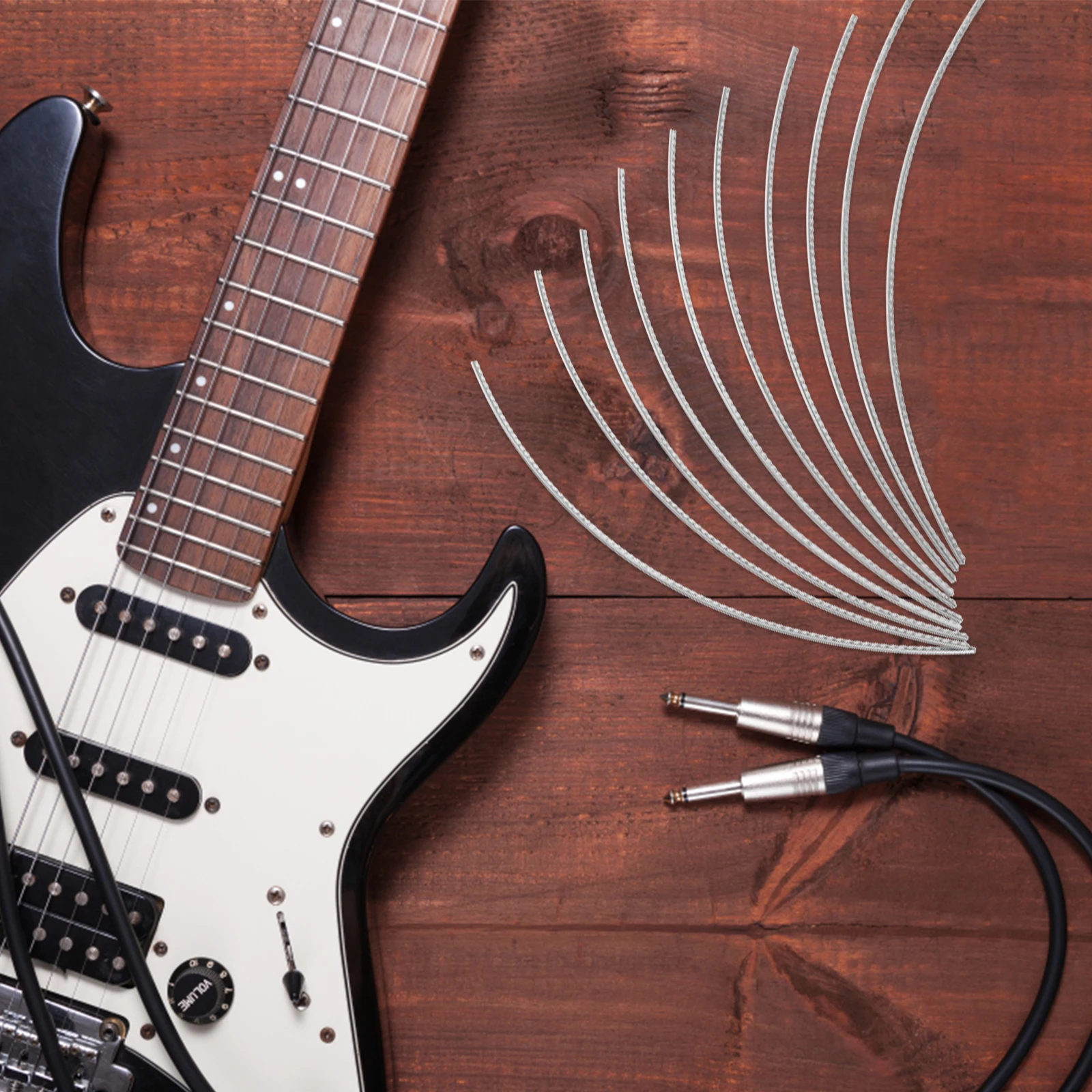 

10Pcs Guitar Fret Wires Sturdy Material Hardness Durable Use Easy Installation Guitar Accessories Supplies Fretboard Frets