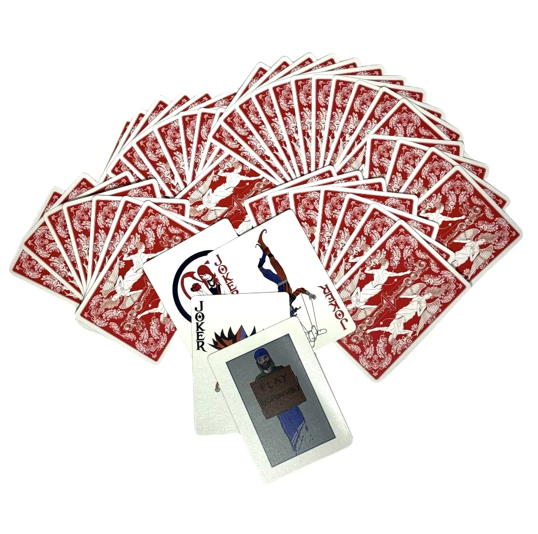 56 Classic Playing Cards Premi Poker Size Standard Index,For Blackjack,Party Entertainment，Canasta Card Game Pokers