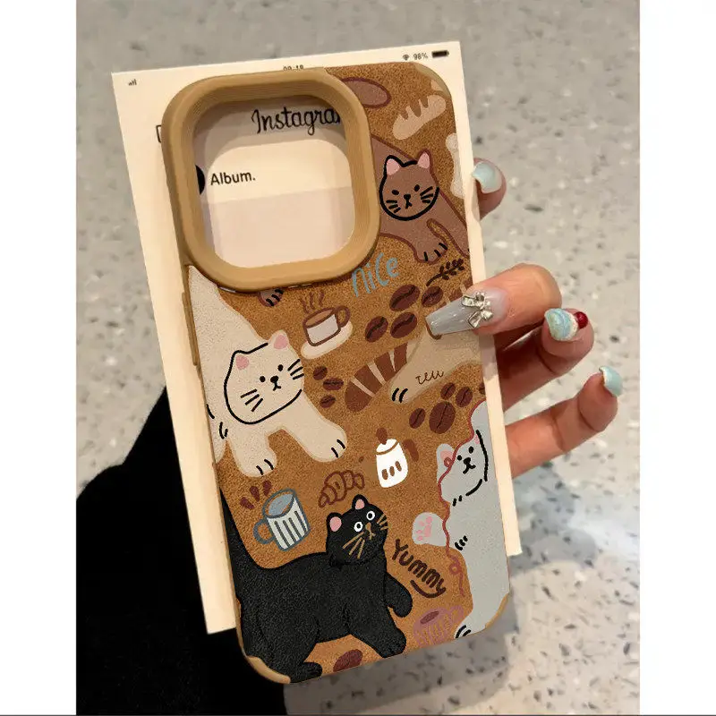 Y2K Cartoon Cat Lan…