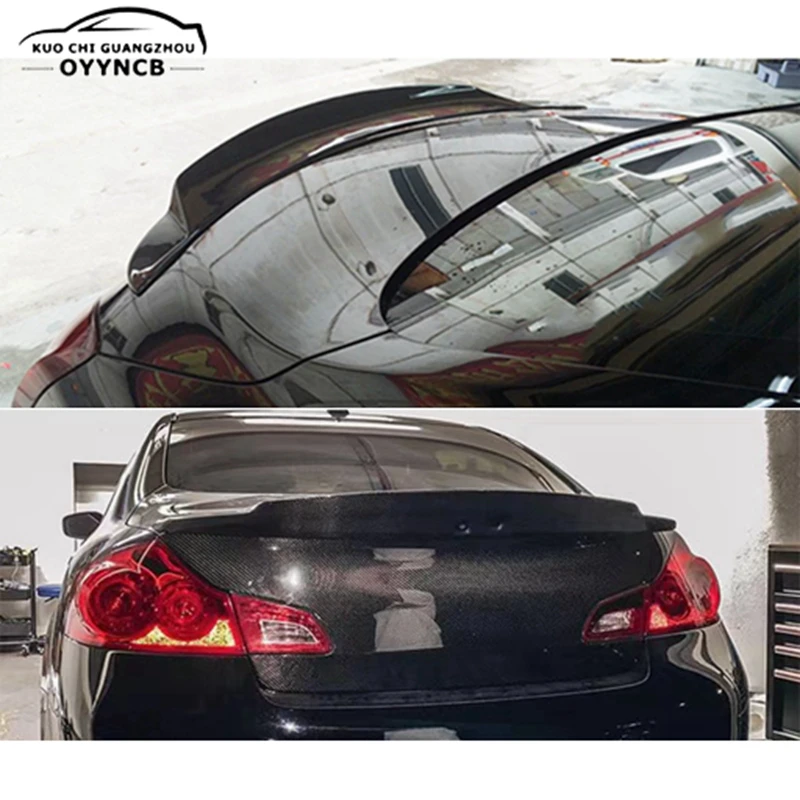 

For Infiniti G series G35 G37 4Door Sedan Carbon fiber / FRP Rear Spoiler Trunk wing 2007-2014