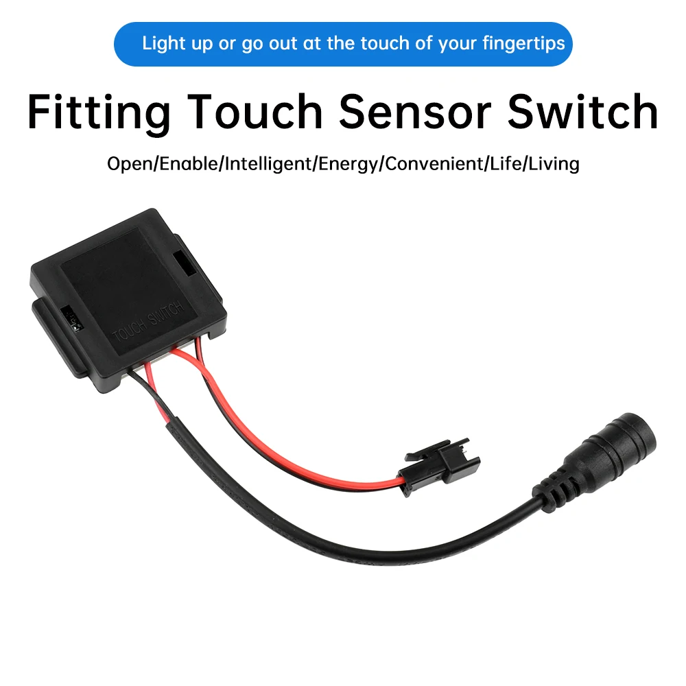 DC 5-12V 3A 36W Intelligent Touch Switch For Bathroom Mirror Switch LED Light Monochrome Dual Color Temperature Adjustment