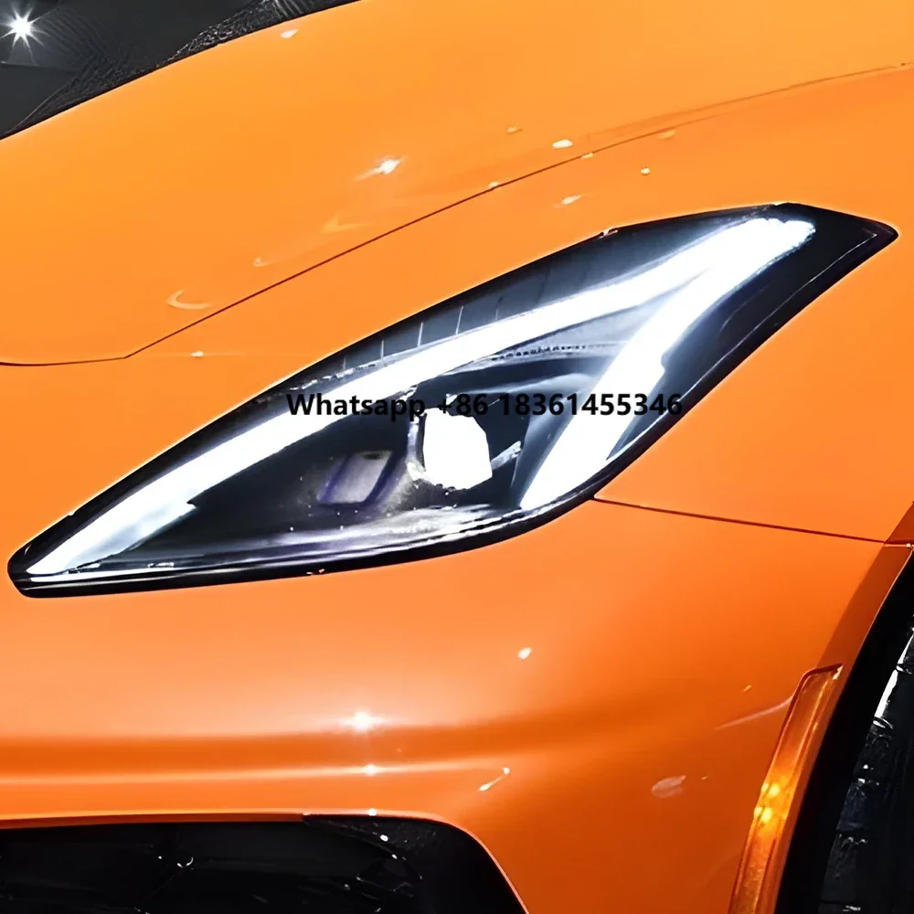 

for C7 2014-2019 Auto Headlights Assembly Upgrade High Quality Led Bifocal Projector Lens Accessories