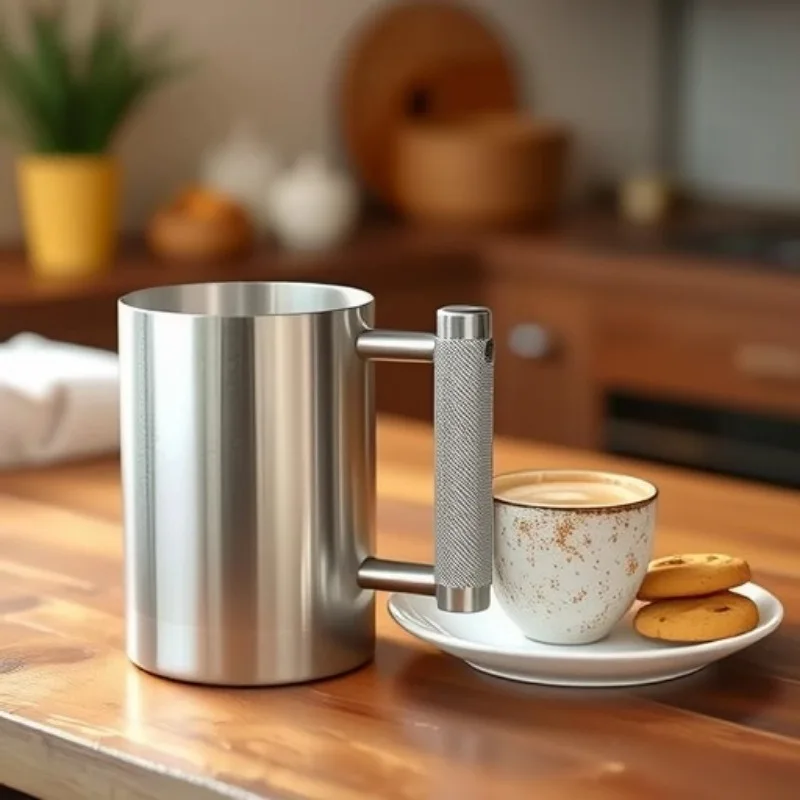 ดัมเบล 304 สแตนเลส 10 กก.10 กก.น้ําหนักเกินถ้วยน้ําฟิตเนสครัวเรือนสแตนเลสดัมเบลถ้วยสไตล์เดียวกัน