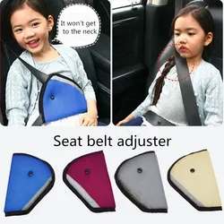 Car child seat belt anchors Car seat belt triangle adjusters Prevent strangulation seat belt guards