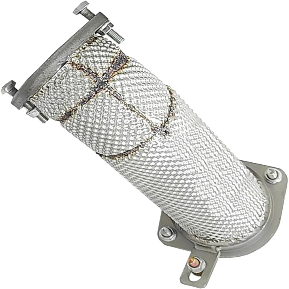 Hot Sale Factory OBM High Performance  TWC Downpipe for  G05 X5 M60i S68 4.4TT V8 2023-   Heat Shield Cat Exhaust System