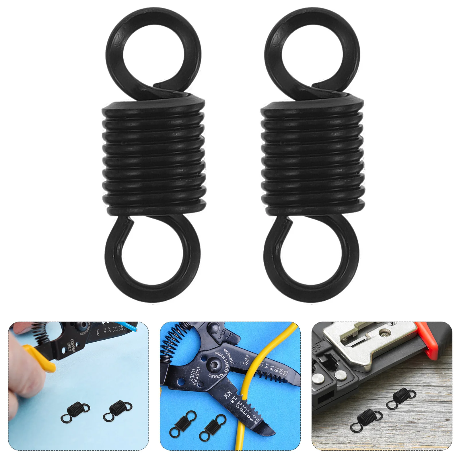 2 قطعة التوتر ل سلك متجرد سبائك الصلب استبدال متجرد كماشة الربيع سلك القاطع أداة الربيع تجريد أداة التوتر