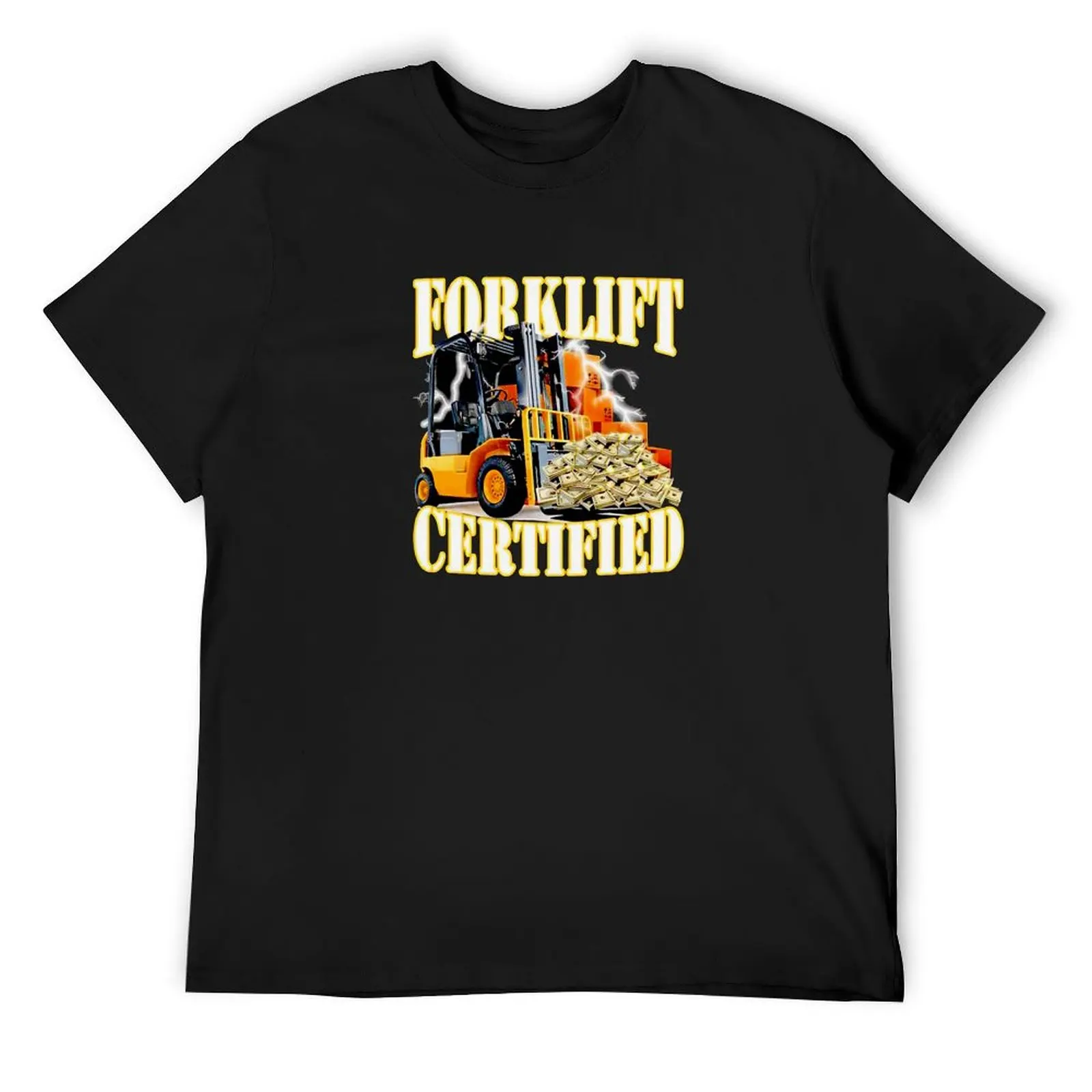 

Forklift Certified Shirt, Forklift Driver Gift, Funny Forklift Tee, Unisex Heavy Cotton T-Shirt