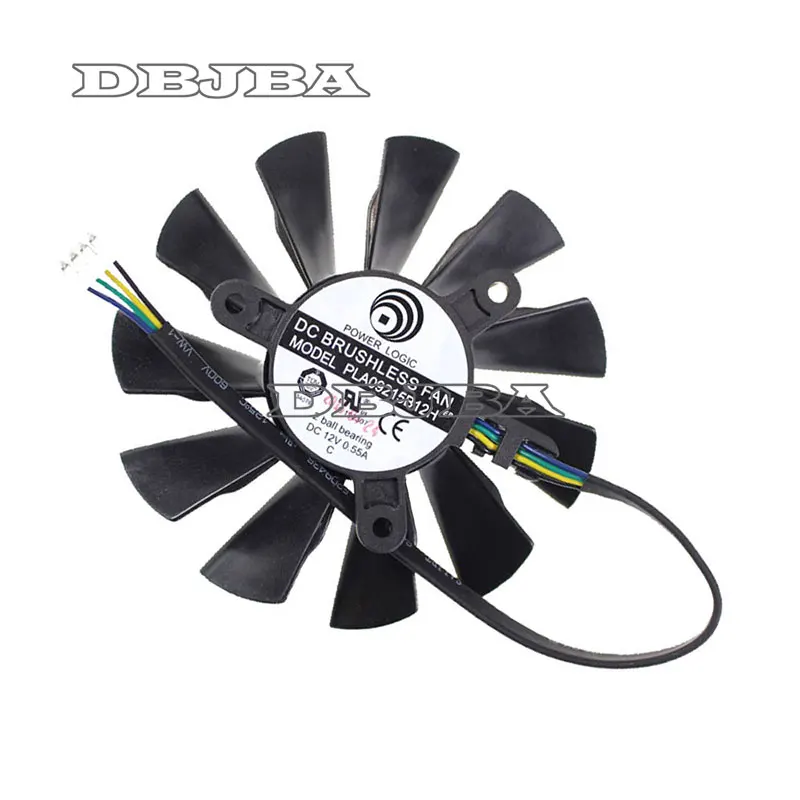 Graphics Card fan PLA09215B12H 4Pin VGA Fan For MSI N560 570 580GTX HD6870 FAN