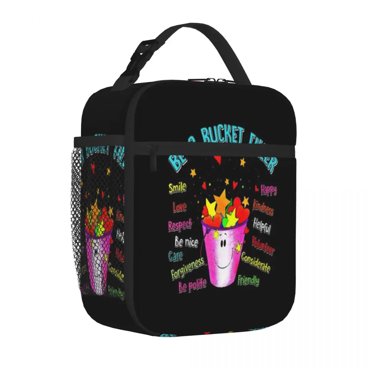 Bestselling Be A Bucket Filler Smile Love Teacher Gift Educator Tutor Vintage Office Lunch Bag Corporate Lunch Carry Lunch Bag
