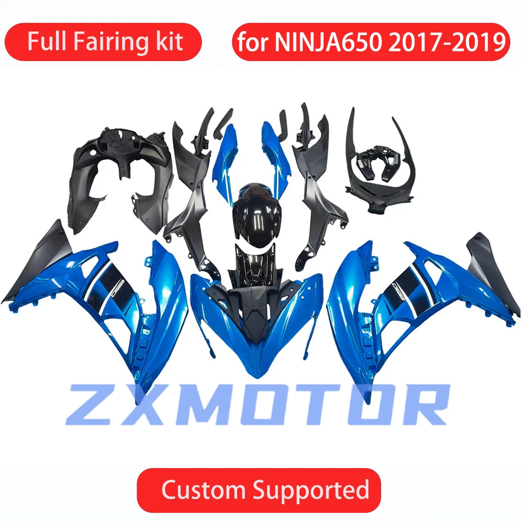 Fairing Kit for KAWASAKI ER-6F 2017 2018 2019 100% Fit Full Motorcycle Fairings Body Set Parts Free Custom Prime NINJA650