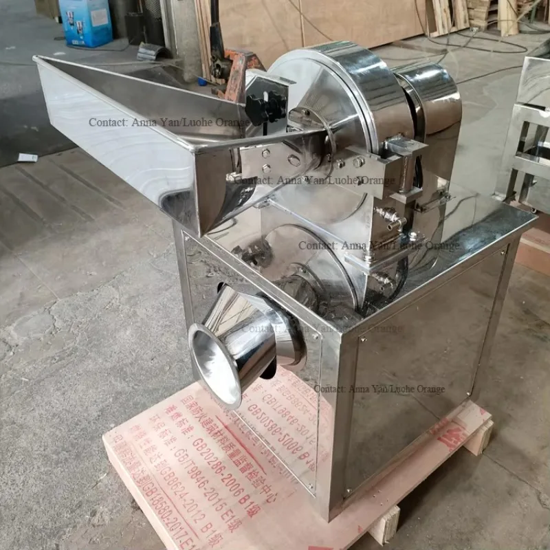 Stainless Steel High Quality Biscuit Cookie Biscuits Crusher Rice Cracker Powder Grinding Machine
