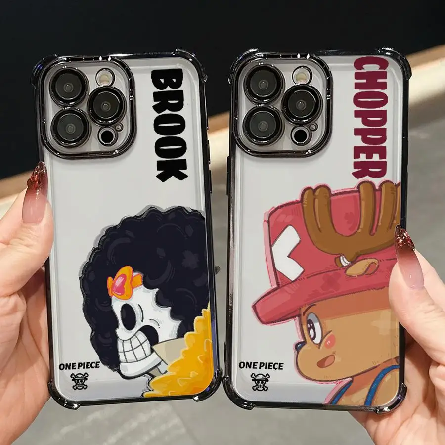 حافظة لهاتف آيفون 17 اير 11 16 برو ماكس 15 بلس 14 13 12 غطاء هاتف ناعم قطعة واحدة بروك إس بروفيل #3