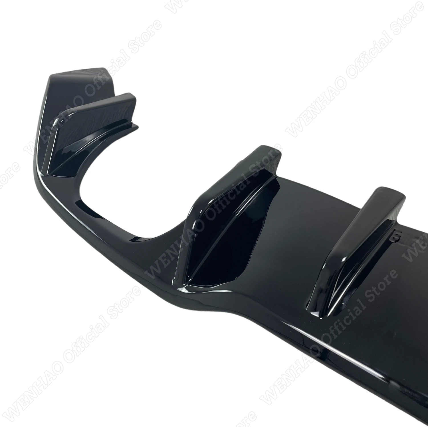 ABS Maxton Style Gloss Black Car Rear Bumper Diffuser For Ford Fiesta MK7 ST 3-Door Hatchback 2013-2017 Facelift Tuning Bodykits view 5
