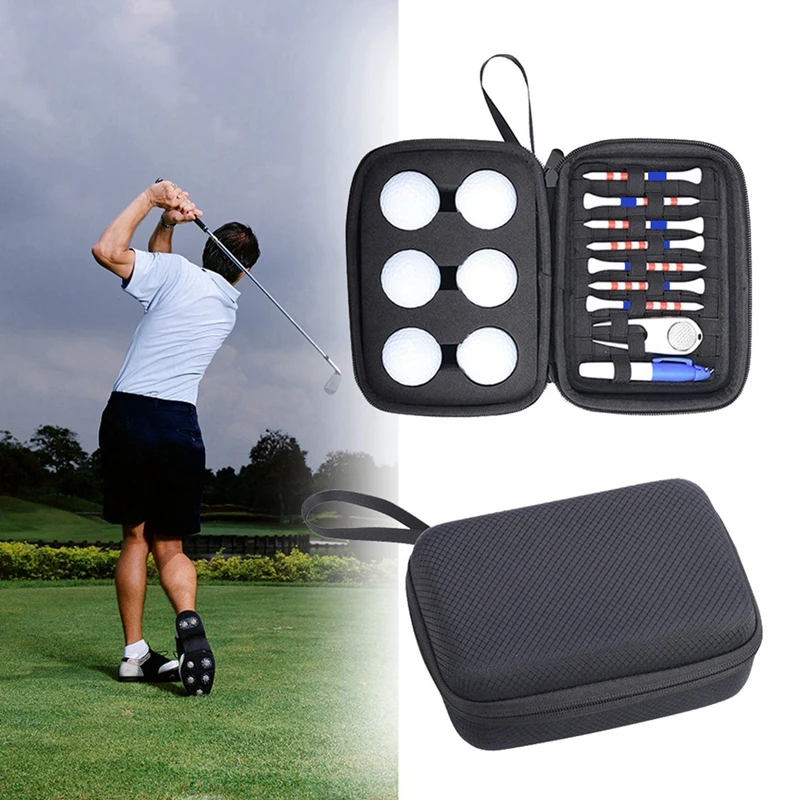 Golfbaltas Etui Golfaccessoires Opbergtas Golfballen Houder Golf Tees Multifunctionele graszodenmes Golfbalklem