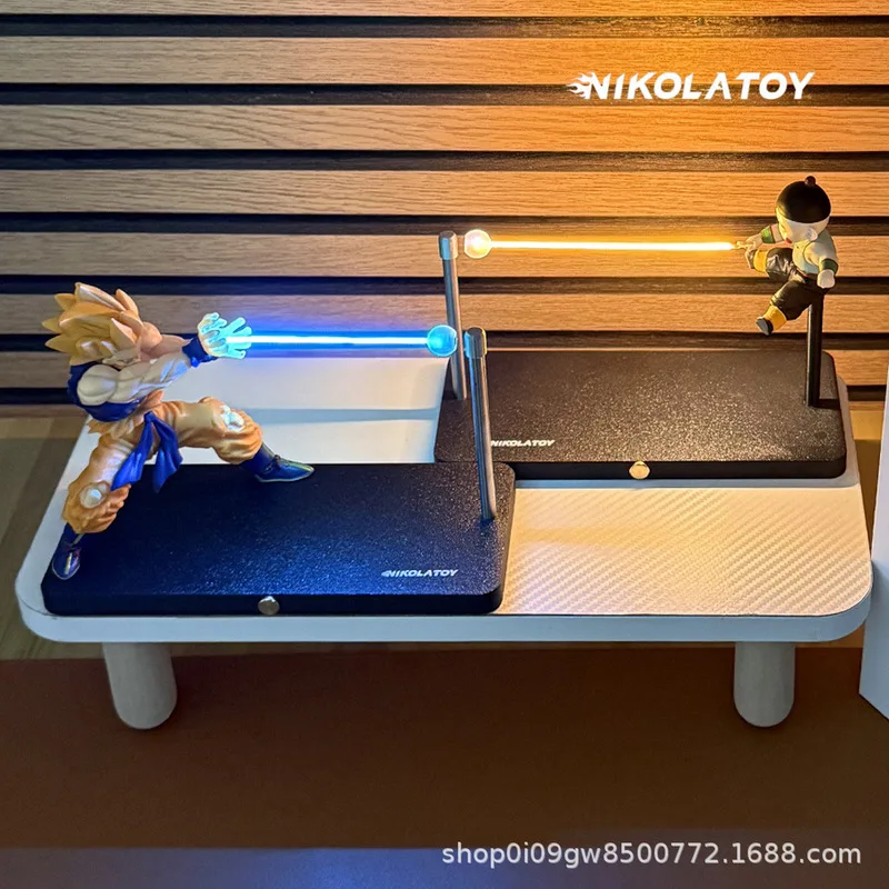 

Bandai Dragon Ball 15cm Nikolatoy Around figure Jiaozi Hole Wave Magnetic Atmosphere Nightlight Decorations Ornaments Gifts