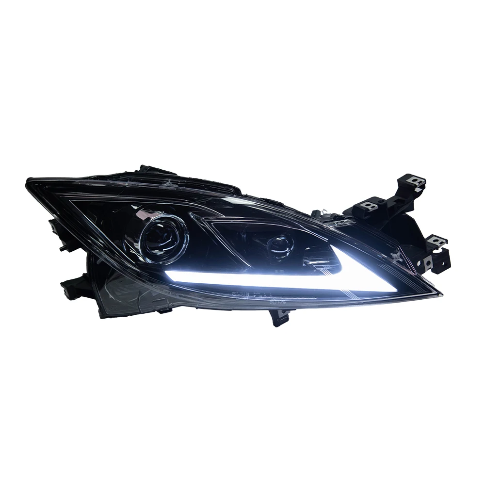 

ATV&UTVCar Lamps for Mazda Raptor 2009-2016 LED Auto Headlights Assembly Upgrade Dynamic Demon Eyes Style Projector Lens Accesso