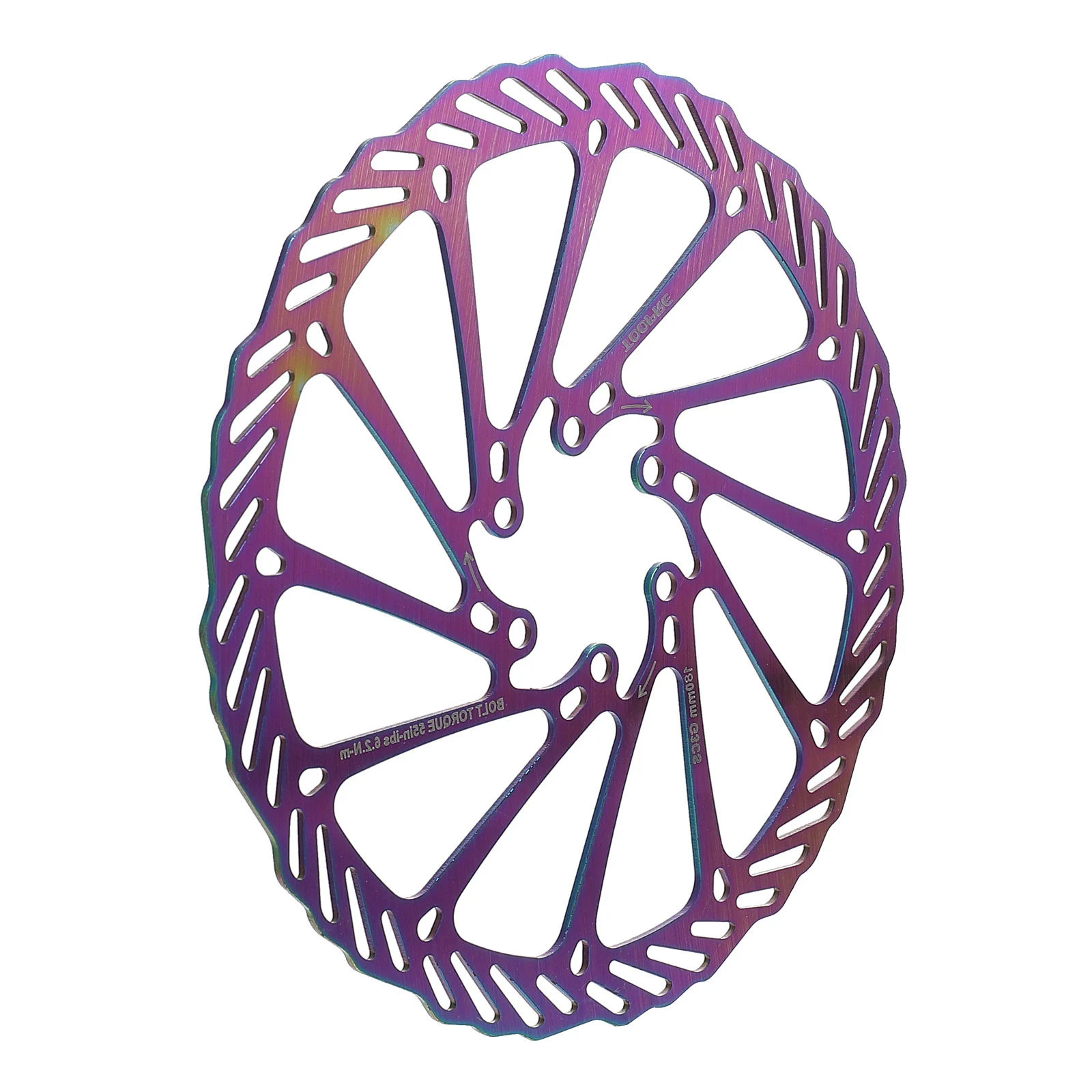 

Mountain Bike Rear Disc Kit Rotor Stainless Steel Part Fitness Lightweight Hollow CNC Heat Dissipation Brake Pad