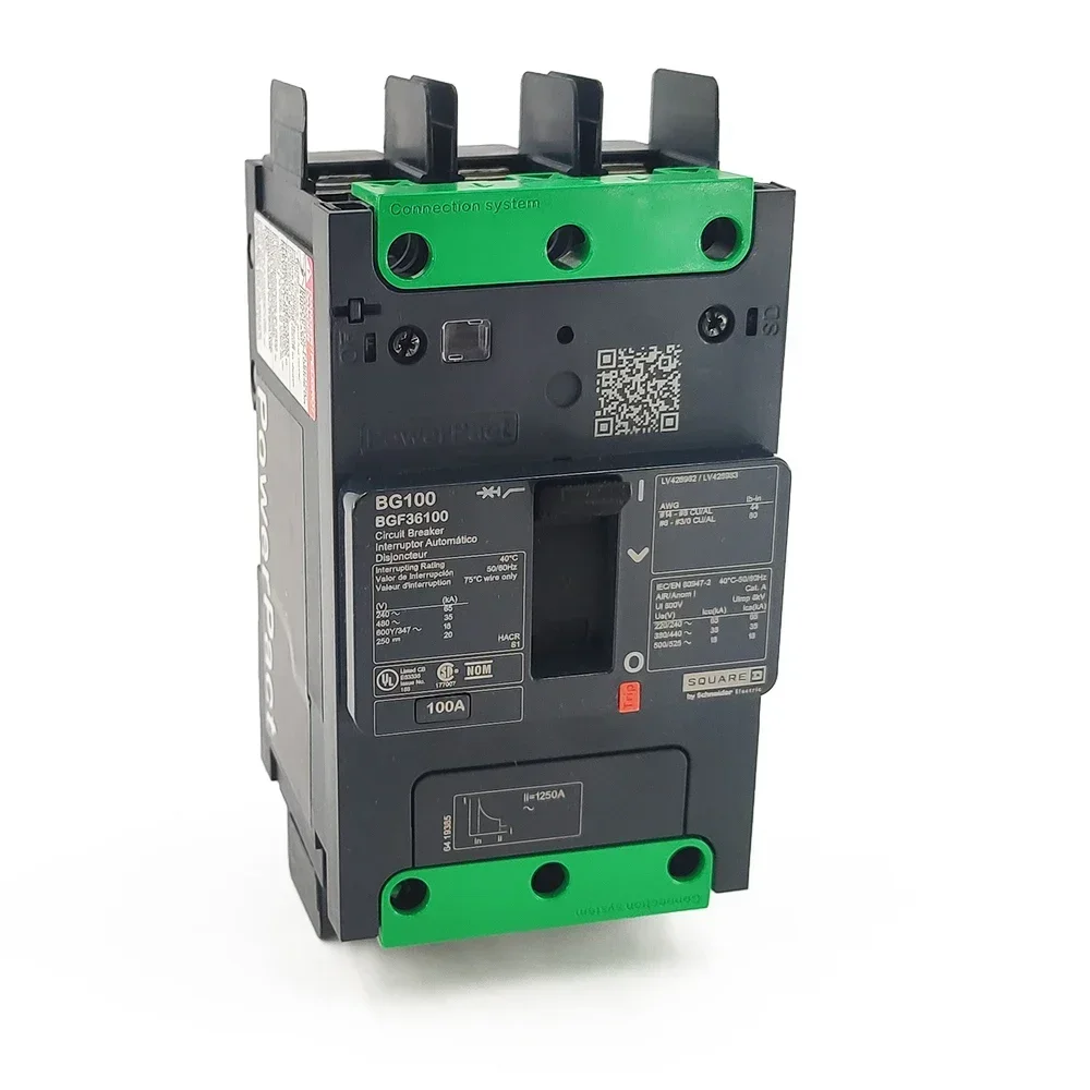 2026/Square D PowerPact B 18KA 3pole Circuit breaker BDL36125 BGF36100 BGF36125 BGF36100 BDL36100 BDL36080 EverLink