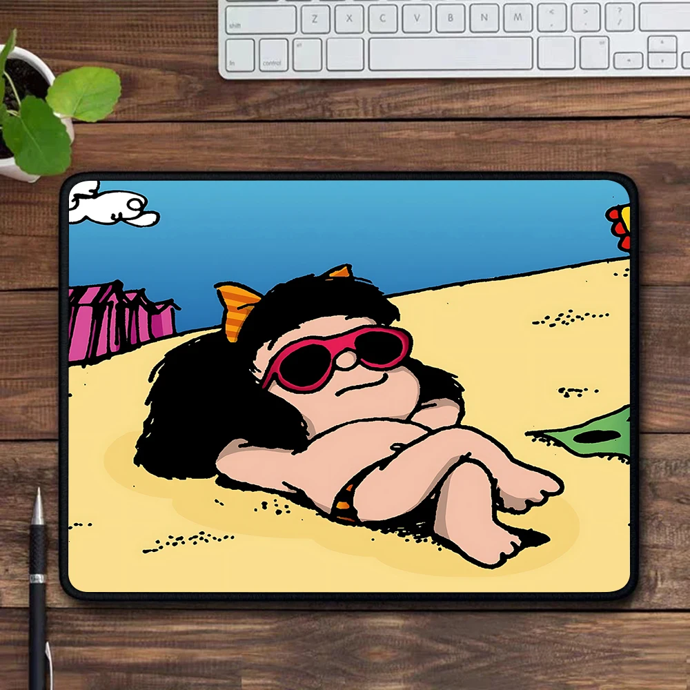 Mafalda Gaming Mouse Pad XS Small Mousepad For PC Gamer Desktop Decoration Office Mouse Mat Deskmat Rug