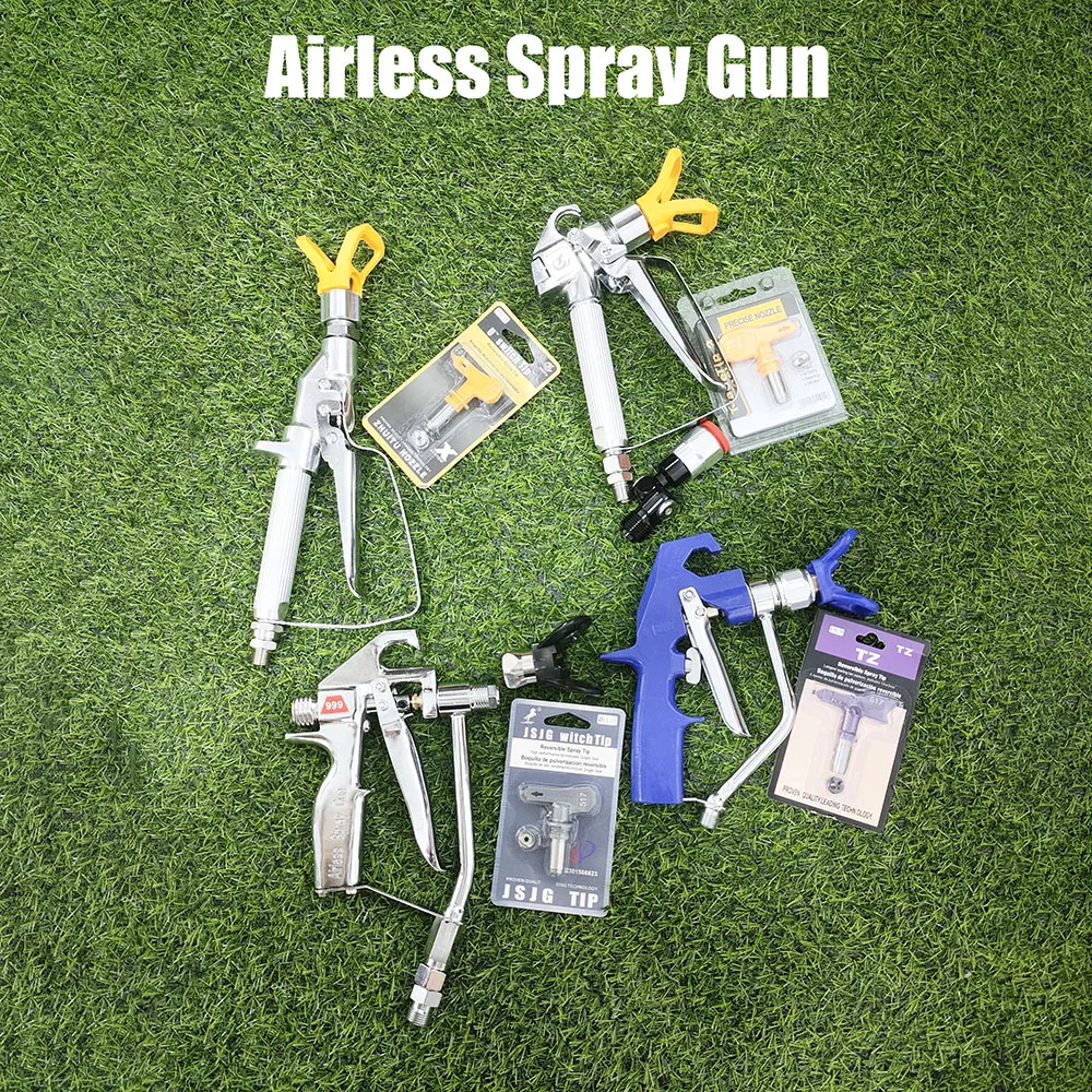 New Durable Spray Gun With Spray Head And Nozzle Guard For Airless Spray Gun Universal Use In Pump Type Spray Guns